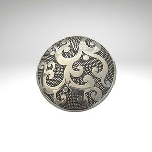 Brighton Silver Plated Sheba Swirl Brooch